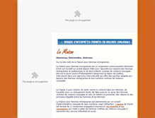 Tablet Screenshot of maisonpourfemmesimmigrantes.com